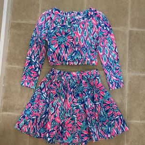Lilly Pulitzer Too and Skirt Set